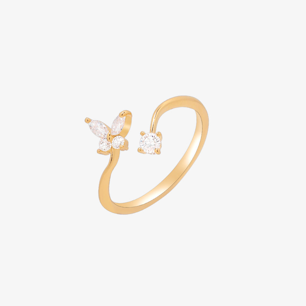 Butterfly cubic ring